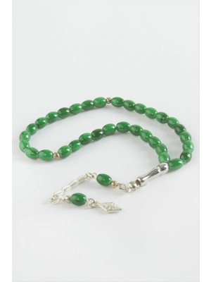 Mısır Kesim Cam Taş Tesbih 7 mm Nemere