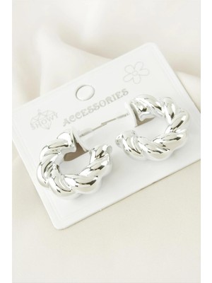 Burgulu Plastik Küpe Nemere