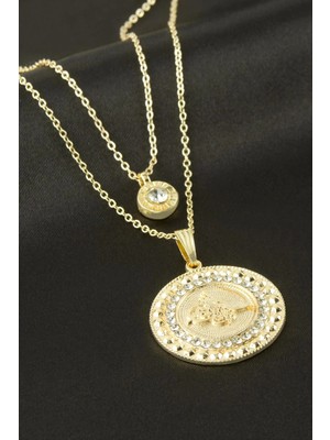 Tuğra Ikili Kolye Nemere