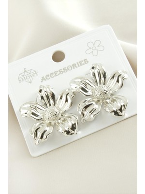 Papatya Metal Küpe Nemere