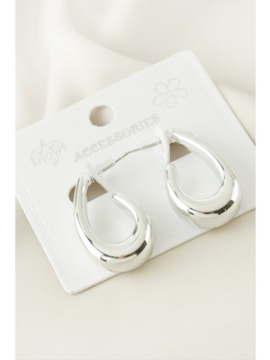 Kanca Şekilli Plastik Küpe Nemere