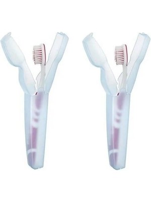 2li Diş Fırça Kutusu Kapaklı Nemere