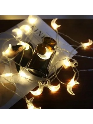 3m 20 LED Ay Figürlü Gün Işığı Lamba Nemere