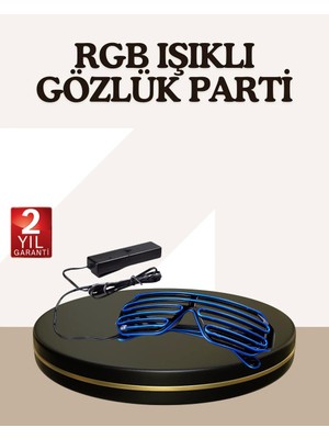 Gece Eğlenceleri Için LED Işıklı Gözlük Nemere