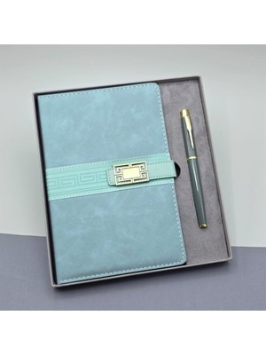 Tarihsiz Ajanda Defter Kalem Set Nemere