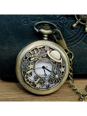 Özel Tasarım  Vintage Köstekli Saat Nemere