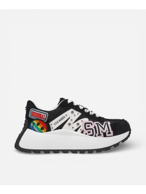 Steve Madden Supercampo-P  Black Kadın Siyah Sneakers Supercampo-P