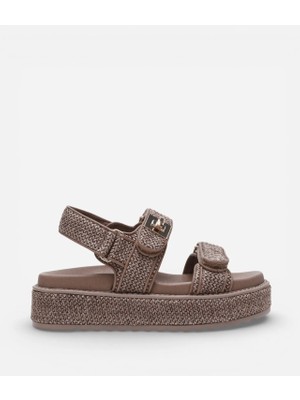 Steve Madden Bigmona Charcoal Kadın Siyah Sandalet Bigmona Charcoal