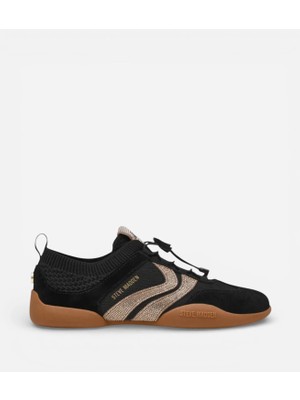 Steve Madden Biscotti-R Blk/gold Kadın Blk/gold Sneakers Biscotti-R