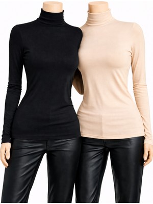 Belpa Kadın Uzun Kollu 2'li Body