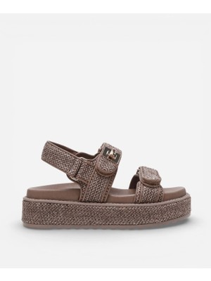 Steve Madden Bigmona Charcoal Kadın Siyah Sandalet Bigmona Charcoal