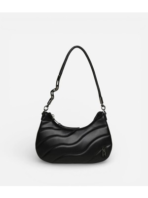 Steve Madden Bazura Black Kadın Siyah Omuz Çantası Bazura