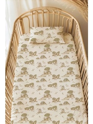 Tba Collection Tek Kişilik Lastikli Çarşaf Seti - Tiny Forest