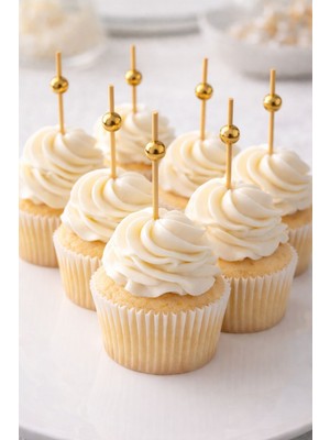 Pasta Süsleme Kürdanı 50’li Set Parti ve Doğum Günü Için