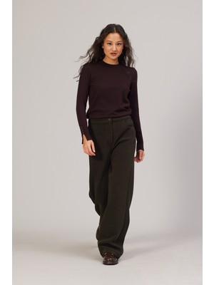 Nisan Triko Bisiklet Yaka Basıc Triko