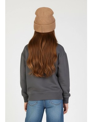 Dmb Kids Kız Çocuk Işleme Detaylı Sweat DMB-9897