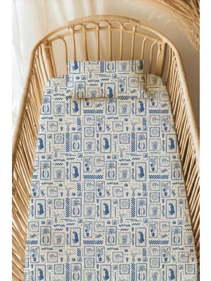 Tba Collection Tek Kişilik Lastikli Çarşaf Seti - Tile Stories