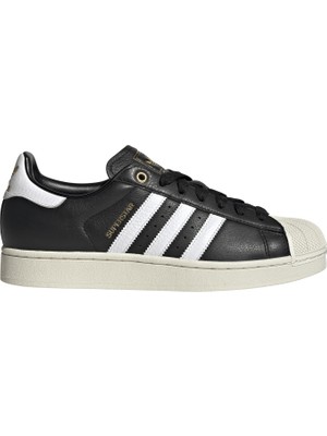 Siyah Adidas Superstar II Spor Ayakkabı Düz Taban Kadınlar İçin Rahat Tasarım