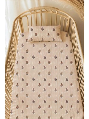 Tba Collection Tek Kişilik Lastikli Çarşaf Seti - Botanic Lines