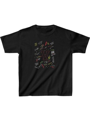 Nemere Baskılı T-Shirt - Siyah