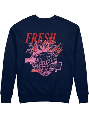 The Lucid Lab Fresh & Tasty Sweatshirt - Lacivert