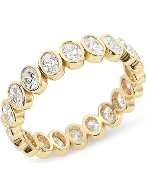 Lilarote 1.49 Ct Oval Pırlanta Tamtur Yüzük