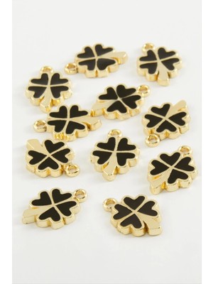 Yonca Tek Kulplu Mineli Bileklik ve Kolye Ucu Aparatı 1 Adet Nemere