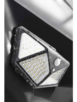 Güneş Enerjili Bahçe Aydınlatma Lambası Solar 100 LED Lamba Nemere