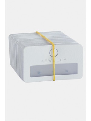 Pencere Plastik Küpe Kartı 100 Adet Nemere