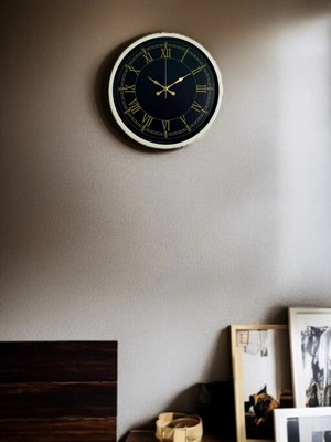 Durukar 36 cm Krem Roma Rakamlı Duvar Saati