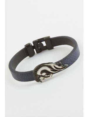 At Kaliteli Suni Deri Bileklik Nemere