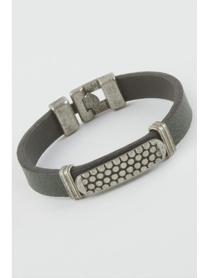 Noktalı Suni Deri Bileklik Nemere