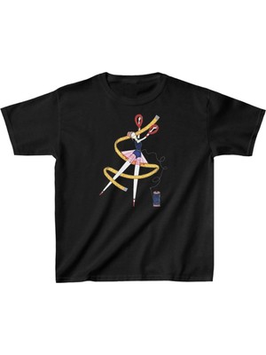 Nemere Baskılı T-Shirt - Siyah