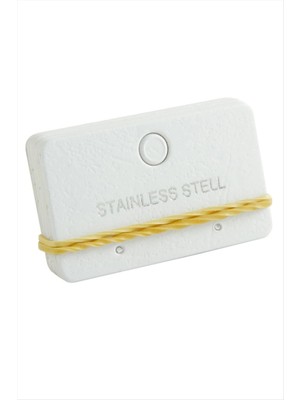 Çelik Yazılı Küpe Kartı 100 Adet Nemere