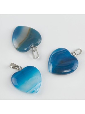 Akik Kalpli Doğaltaş Kolye Ucu Nemere