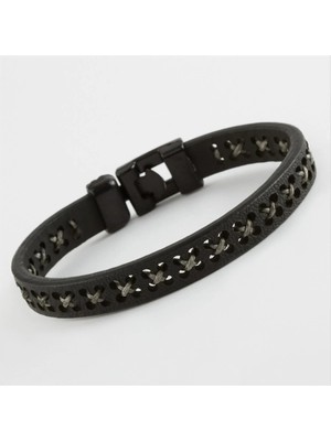 Beruflic Çarpı Kaliteli Suni Deri Bileklik Nemere