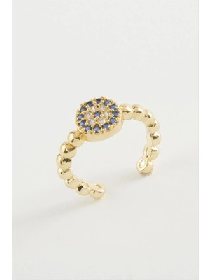 Nazar Taşlı Yüzük Nemere