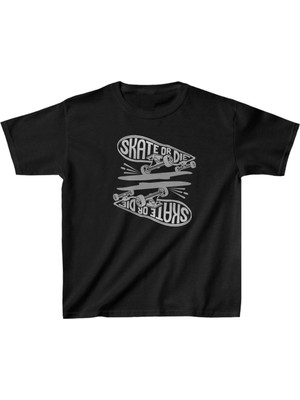 Nemere Baskılı T-Shirt - Siyah