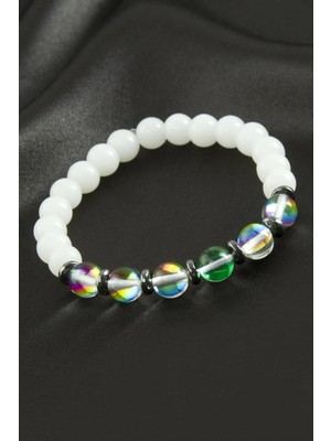 Neon Kuvars Doğaltaş Bileklik Nemere