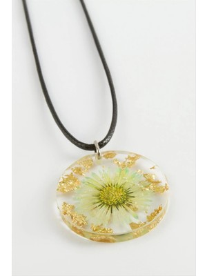 Papatya Epoksi Kolye Nemere