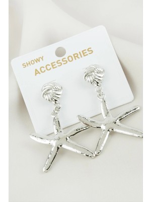 Deniz Yıldızı Metal Küpe Nemere