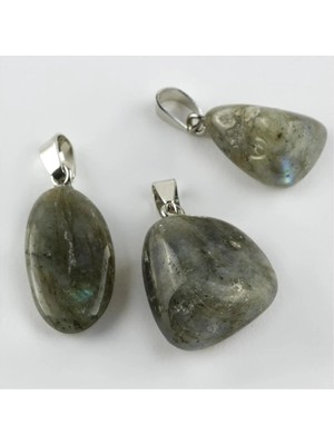 Labradorit Doğaltaş Kolye Ucu Nemere