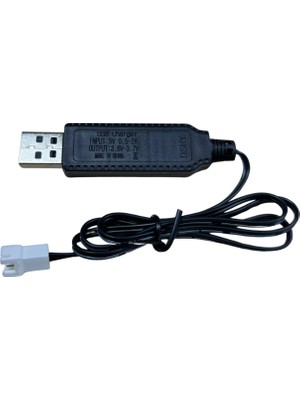 3.7V Li-Ion Sm-2p Soket Drone Bataryası USB Şarj Kablosu Nemere