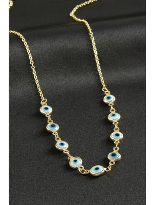 Nazarlı Mineli Kolye Nemere