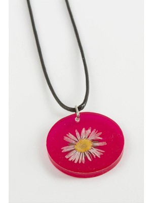 Papatya Epoksi Kolye Nemere