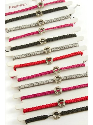 Nal Makrome Örgülü Bileklik Nemere