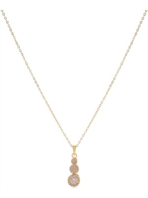 Gold Çelik Kolye 45 cm – Kararmaz & Zarif Tasarım