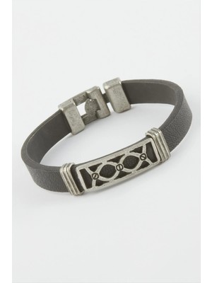 Sonsuzluk Suni Deri Bileklik Nemere