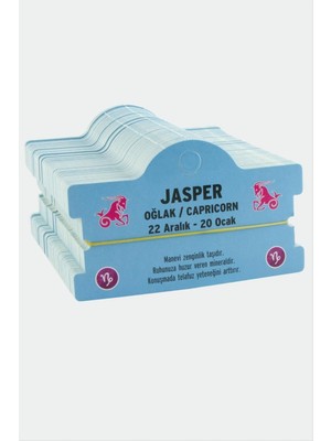 Jasper & Oğlak Burç Bileklik Kartı Nemere