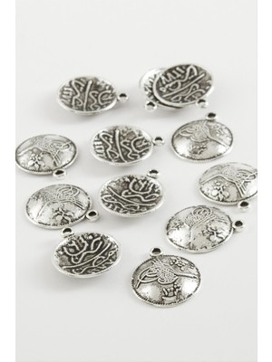 1,5 cm Tuğra Tesbih Aparatı Küçük 50 Gram Nemere